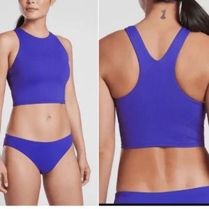 NWOT Athleta Swim Conscious Crop Top A-C - Medium